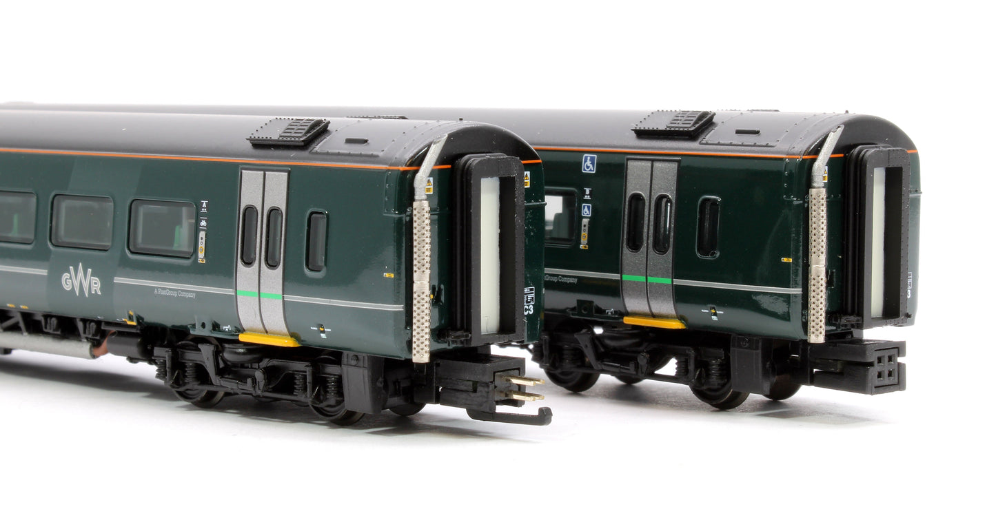 Pre-Owned 371-857ASF Class 158 2-Car DMU 158750 GWR Green (FirstGroup) - DCC Sound
