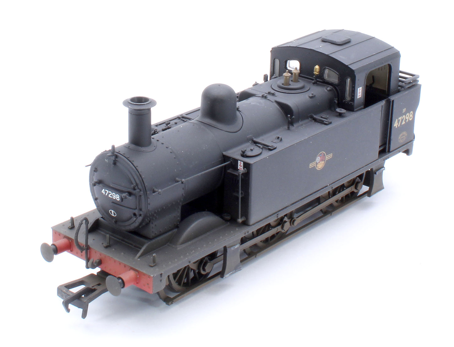Pre-Owned LMS Fowler 3F (Jinty) 47298 BR Black (Late Crest) Steam Locomotive - Custom Weathered