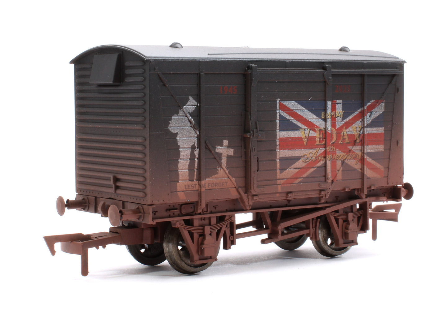 4F-011-149 Pre-Owned Ventilated Van VE Day 80th Anniversary Army - Weathered