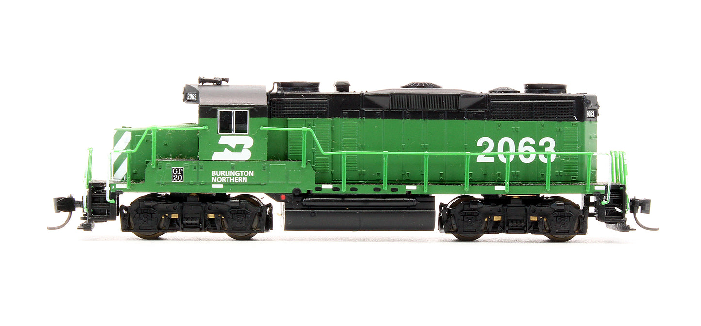 Pre-Owned 7090 GP20 Diesel Locomotive Burlington Northern - Road #2063