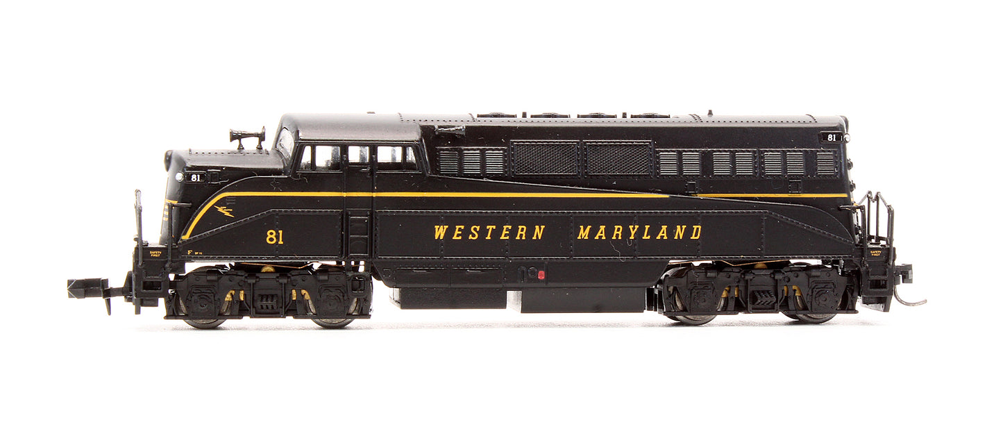 Pre-Owned 7626 BL2 Diesel Locomotive Western Maryland - Road #81