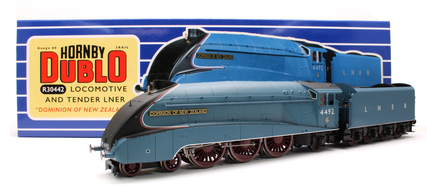 Dublo LNER Class A4 Dominion of New Zealand No.4492 Steam Locomotive
