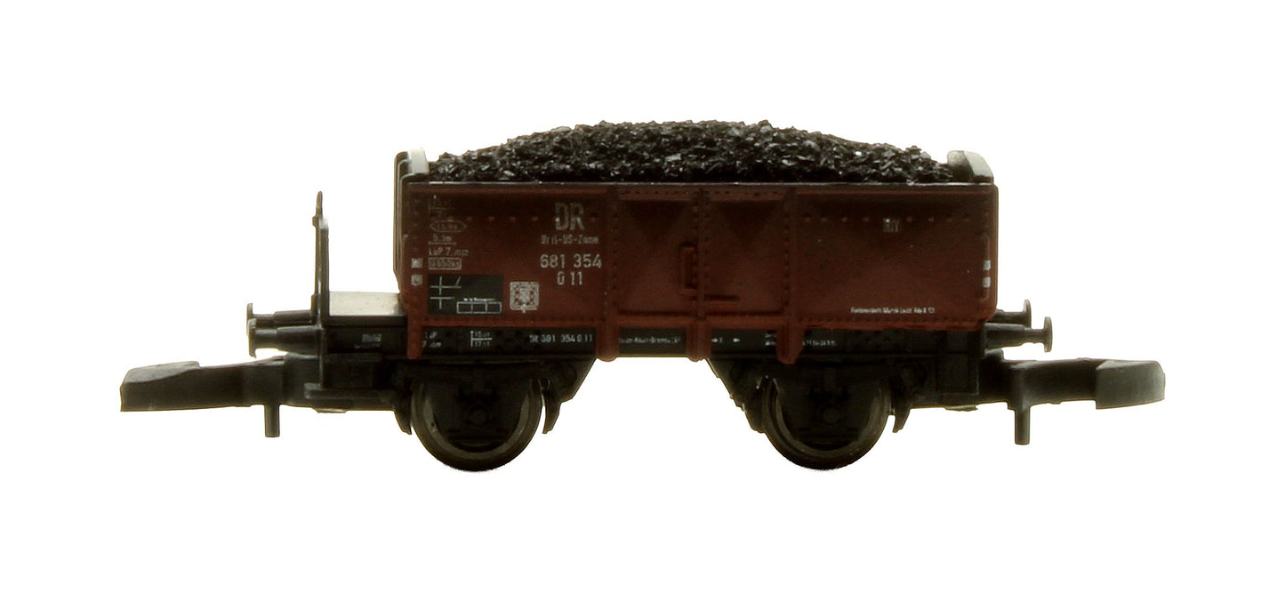 Pre-Owned 81352 DB Freight Train for Coal Transport Set with Class 80 Steam Locomotive & 5 Gondolas