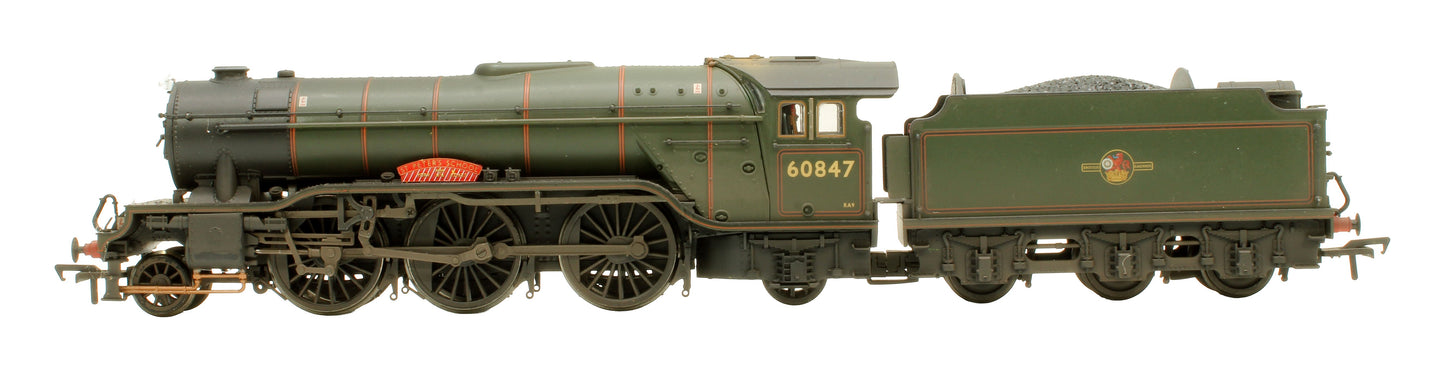 Pre-Owned LNER V2 60847 'St Peter's School' BR Lined Green (Late Crest) - DCC Sound - Custom Weathered - Detail Added