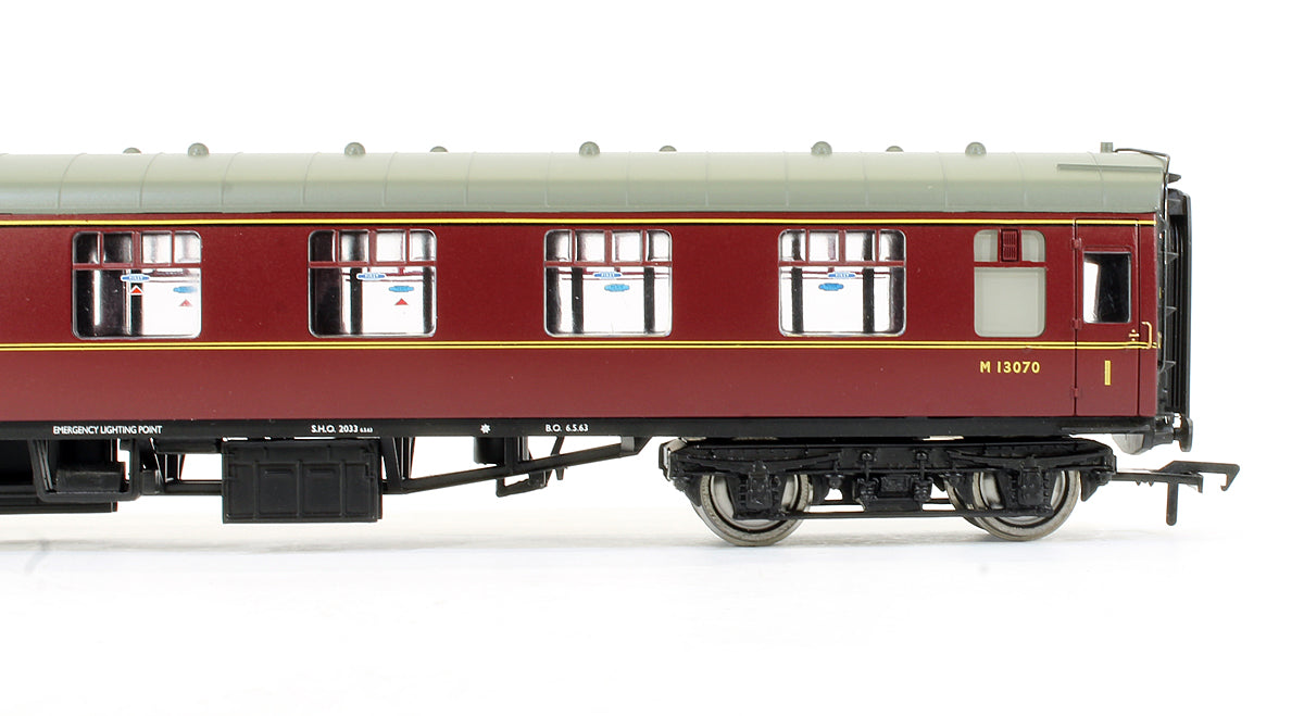 Pre-Owned BR Maroon MK1 First Class Corridor FK Coach 'M13070'
