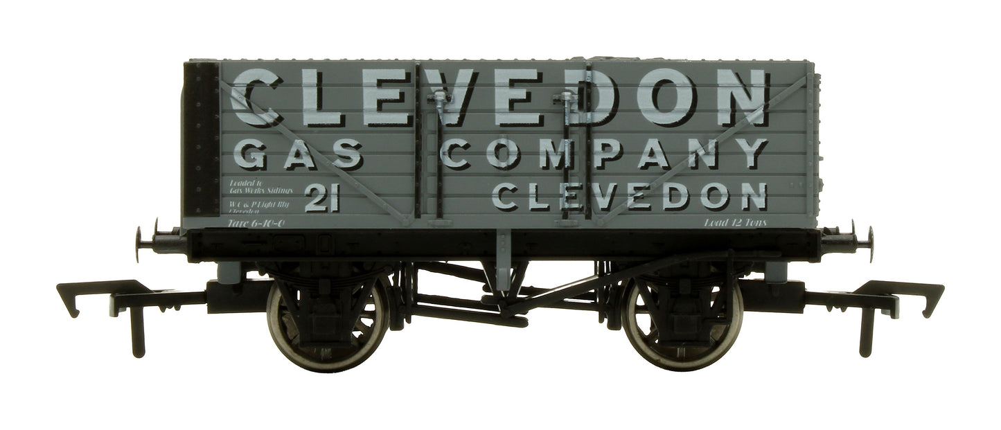 Pre-Owned 'Clevedon Gas Company' Grey 7 Plank Wagon No.21 - Limited Edition