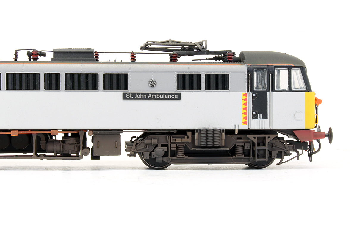Pre-Owned Class 86608 Railfreight Distribution 'St. John Ambulance' Locomotive - Weathered