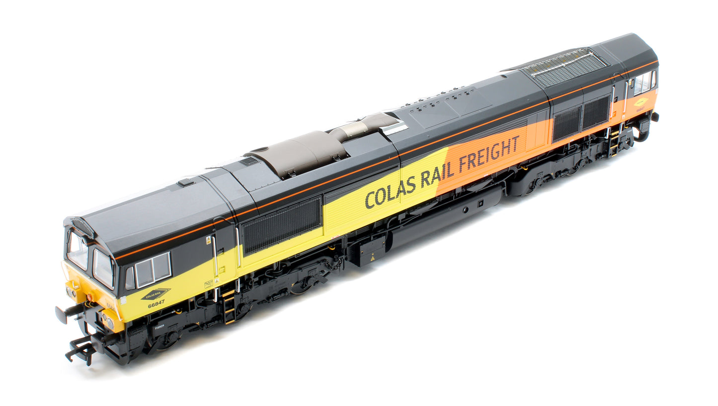 Class 66/8 66847 'Terry Baker' Colas Rail Freight Diesel Locomotive