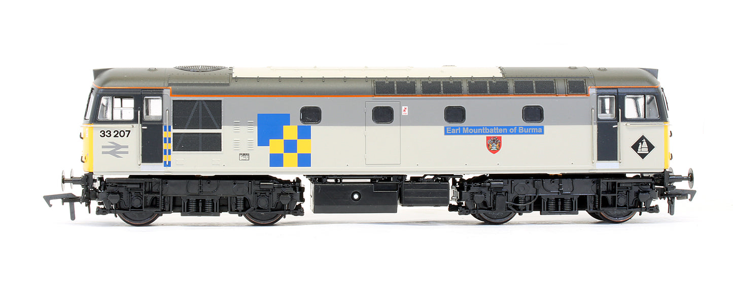 Pre-Owned Class 33207 Construction Sector 'Earl Mountbatten Of Burma' Diesel Locomotive