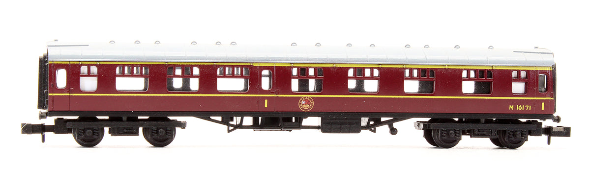 Pre-Owned 13005 BR Maroon MK1 Corridor Composite Coach 'M16171'