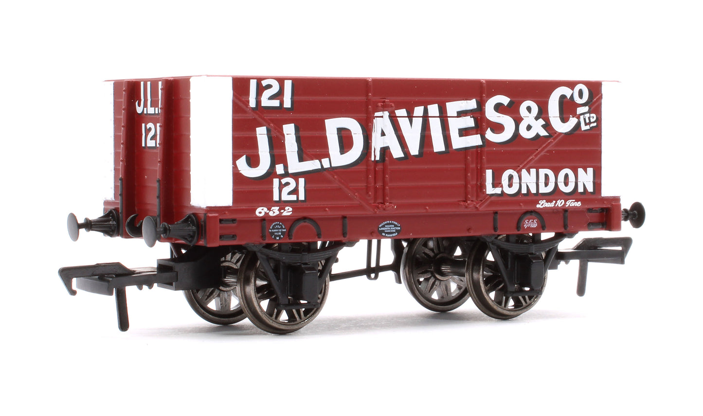 7 Plank 1907 Private Owner Wagon J L Davies & Co No.121