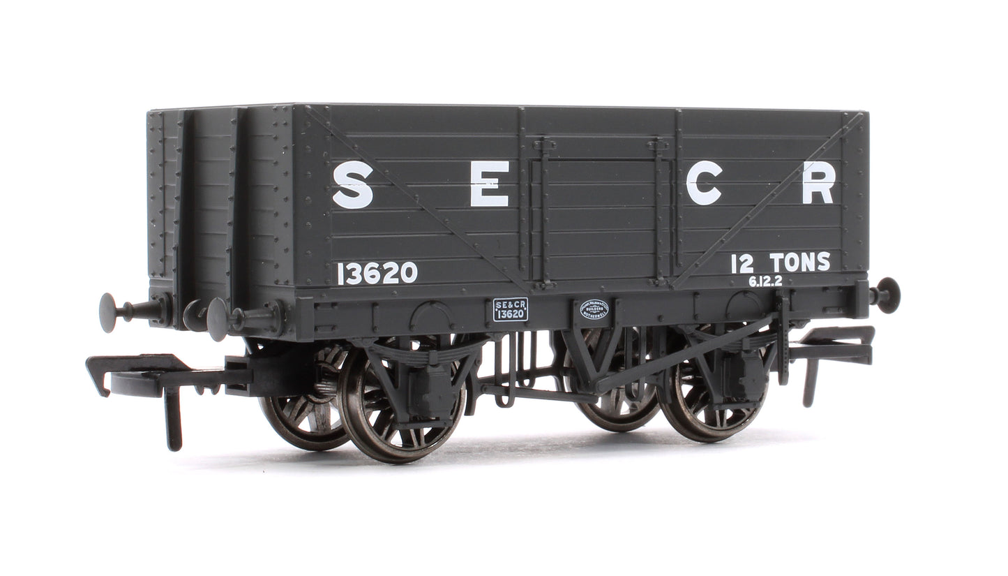 SECR 12T 7 Plank Mineral Wagon (SR Dia.1357) SECR (Late) No.13620