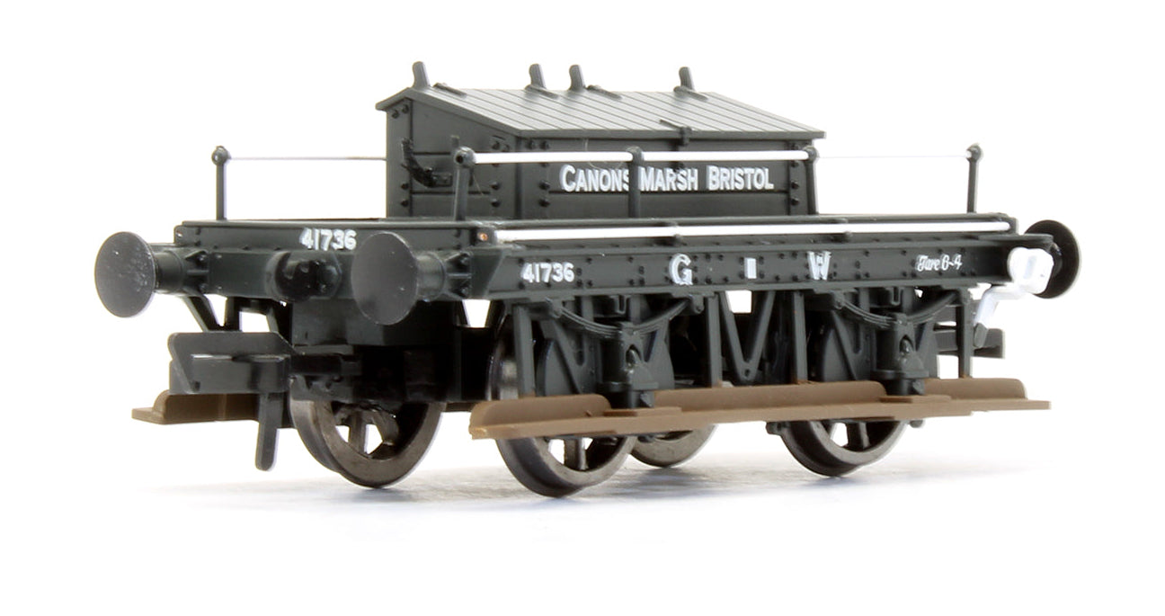 38-675 Pre-Owned GWR Shunters Truck 'Canons Marsh Bristol' GWR Grey 41736