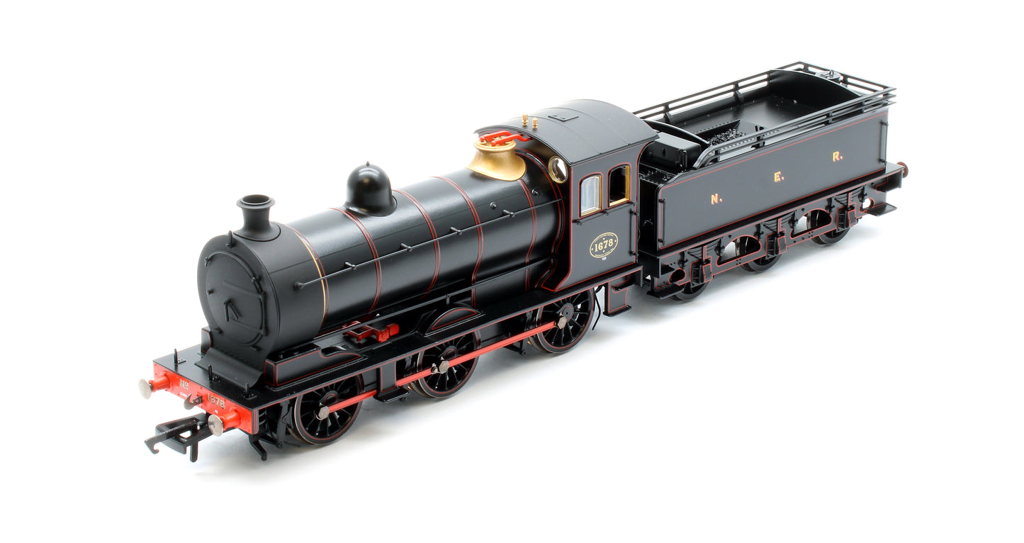 NER P2 (lined black) 1678 0-6-0 Class J26 Steam Locomotive