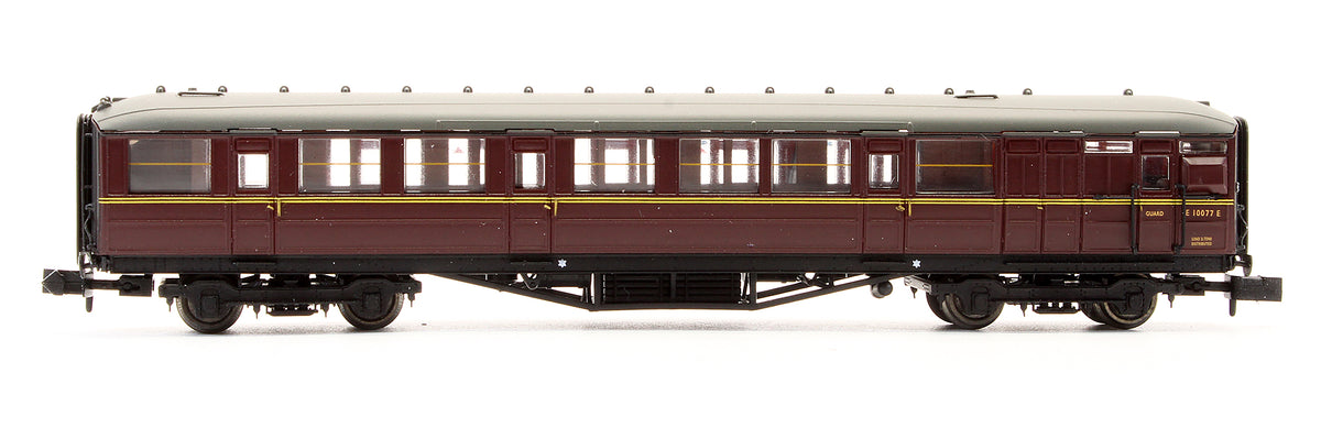 Pre-Owned NC-032A Gresley Coach BR Maroon Composite 'E10077E'
