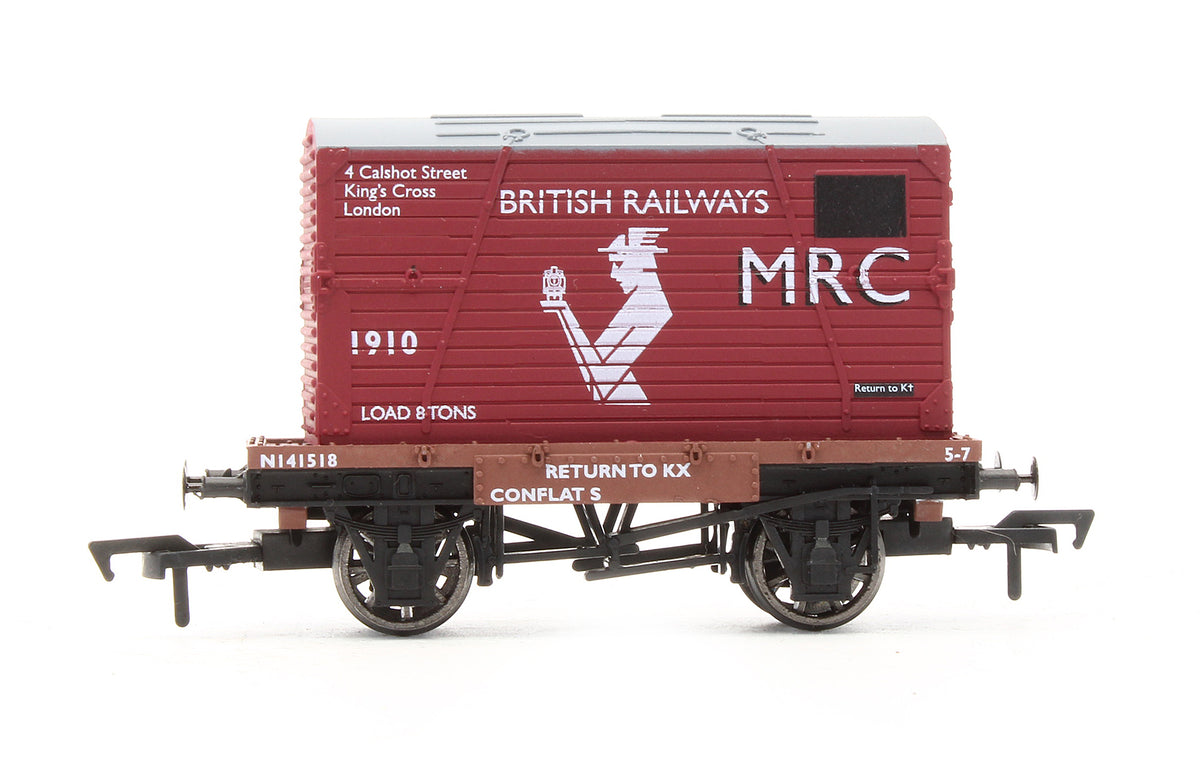 Pre-Owned Conflat Wagon With Container - Limited Edition