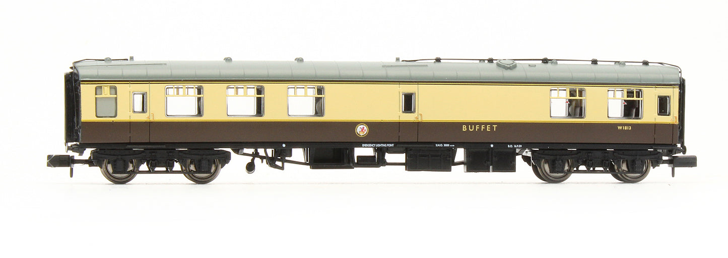 Pre-Owned MK1 RMB Mini Buffet Car BR Chocolate & Cream 'W1813'