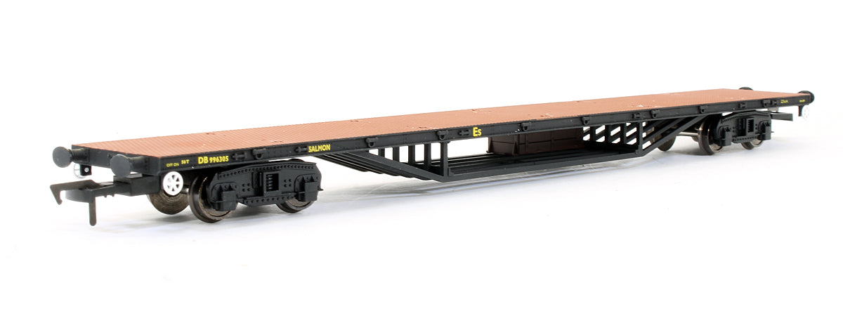 Pre-Owned SA007-DB996305 Engineers Black (Unfitted) Salmon Bogie Wagon 'DB 996305'