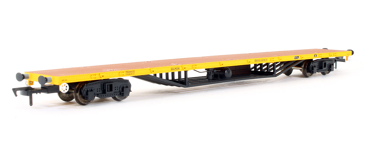 Pre-Owned Engineers Yellow (Air Braked) Salmon Bogie Wagon 'DB 996256'