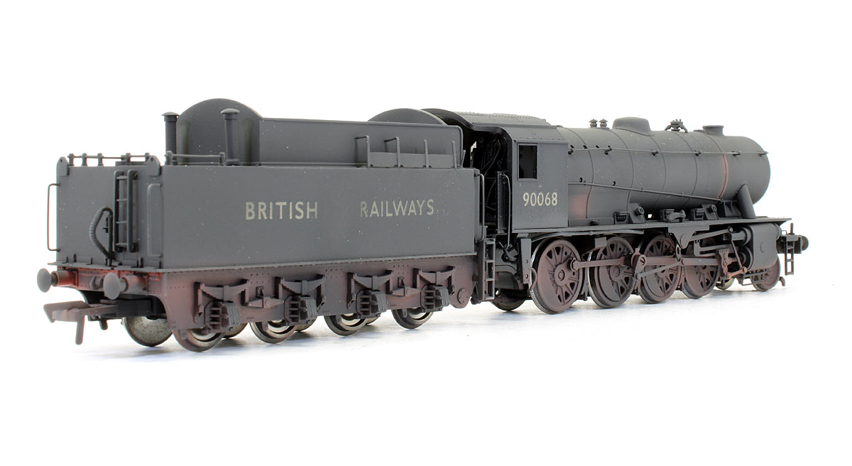 Pre-Owned WD 2-8-0 Austerity '90068' British Railways Steam Locomotive - Renumbered & Custom Weathered
