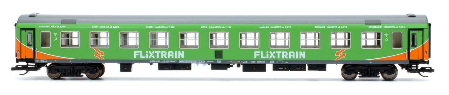 Pre-Owned Set Of 3 Flixtrain Coaches