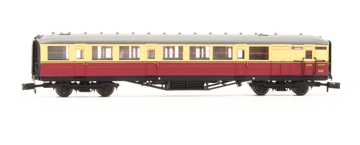Pre-Owned Gresley BR Carmine & Cream Brake Coach 'E10100E'