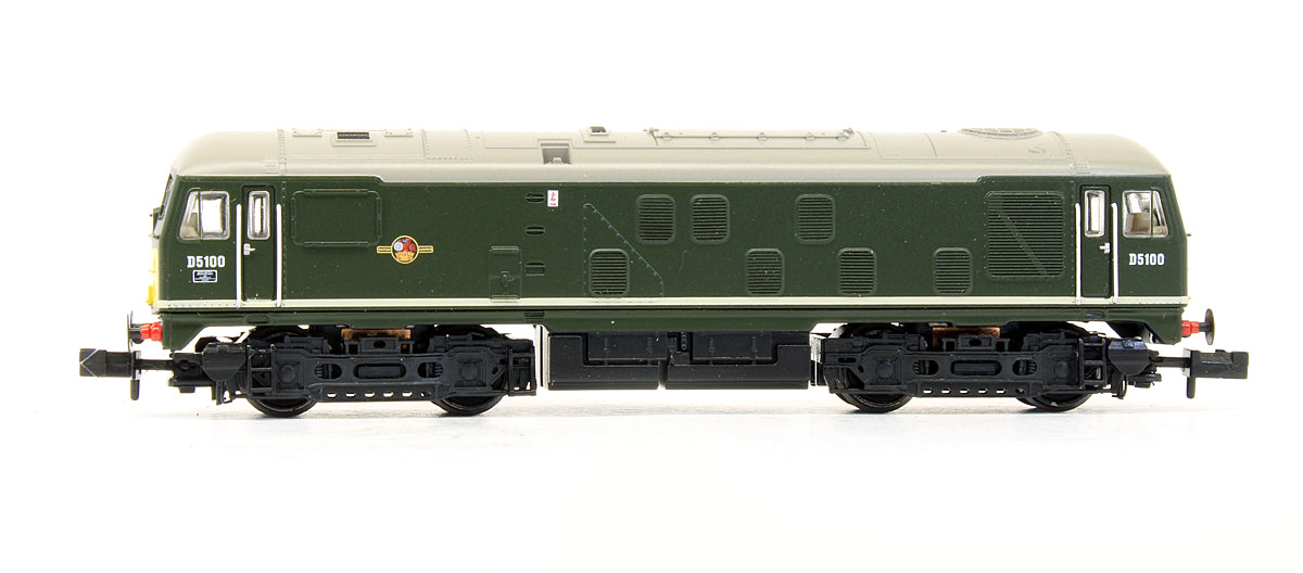 Pre-Owned 372-981 Class 24/1 D5100 BR Green (Small Yellow Panels) Diesel Locomotive