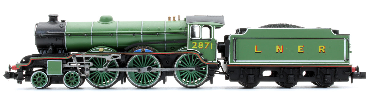 2S-020-003 Pre-Owned LNER Apple Green 4-6-0 B17 'Manchester City' 2871 Steam Locomotive