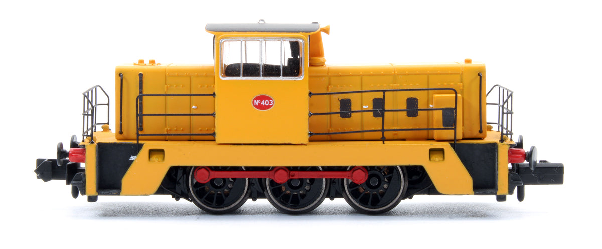 Pre-Owned Yellow No.403 Hunslet 0-6-0DH Industrial Locomotive - DCC Fitted - Exclusive Edition