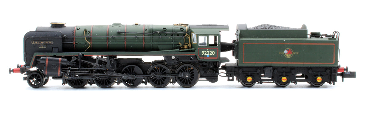Pre-Owned ND-090 BR 2-10-0 9F Late Crest Double Chimney 92220 'Evening Star' Steam Locomotive - DCC Fitted