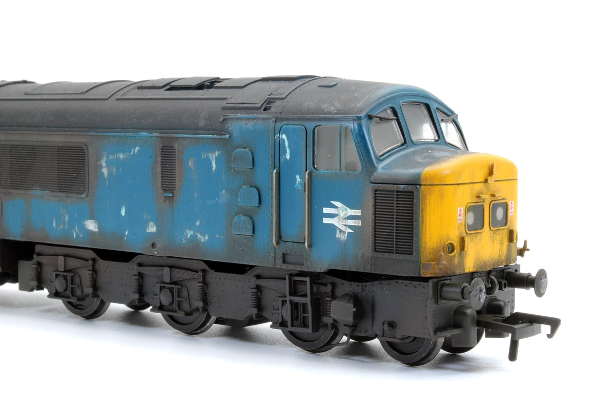 Pre-Owned Class 45 45036 BR Blue Split Centre Headcode Diesel Locomotive - Custom Weathered - DCC Sound