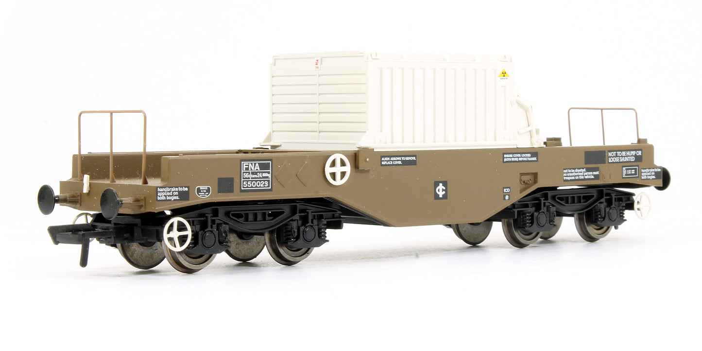 Pre-Owned 38-346 FNA nuclear flask wagon with flat floor 550023