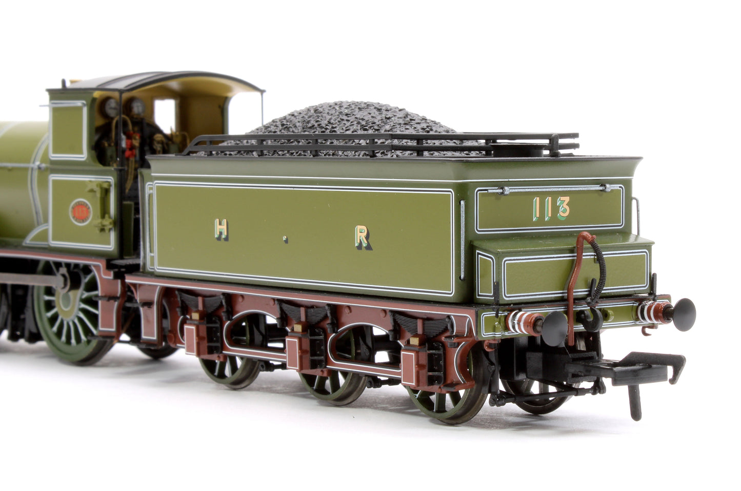 Pre-Owned Highland Railways Jones Goods 4-6-0 Steam Locomotive No.113, HR Drummond green