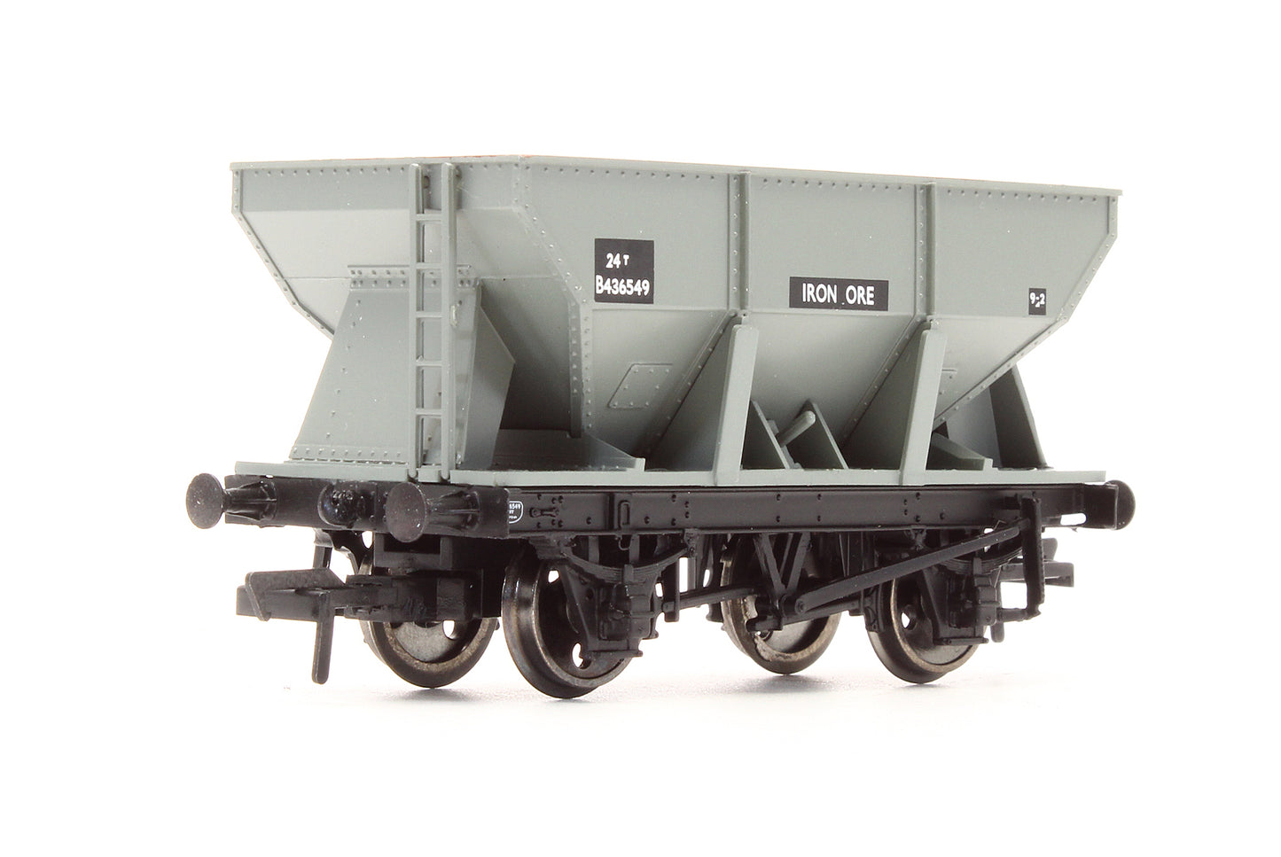 Pre-Owned 37-502B 24T Ore Hopper Wagon BR Grey 'Iron Ore' B436549