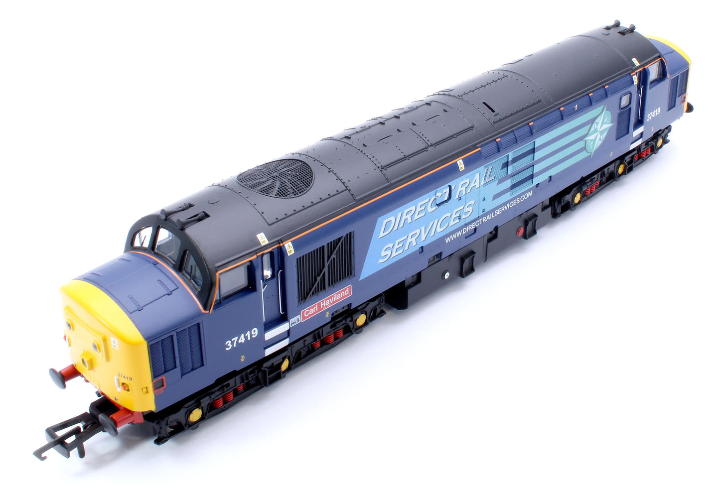 RailRoad Class 37 DRS 'Carl Haviland' 37419 Diesel Locomotive