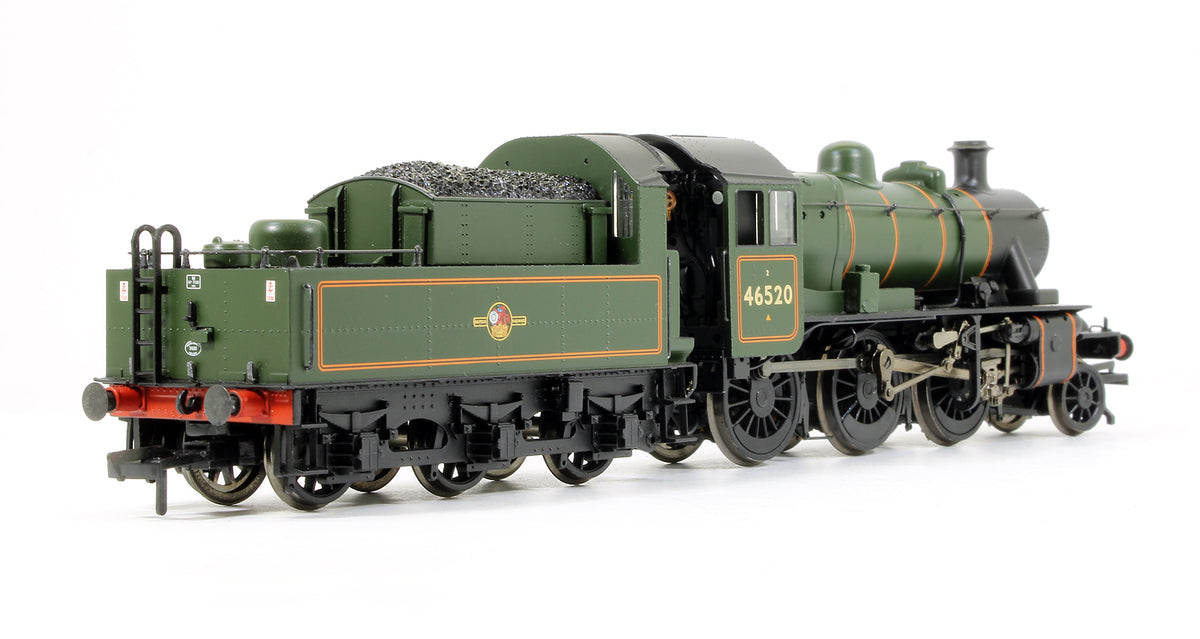 Pre-Owned Ivatt Class 2 2-6-0 46520 BR Green Late Crest Steam Locomotive