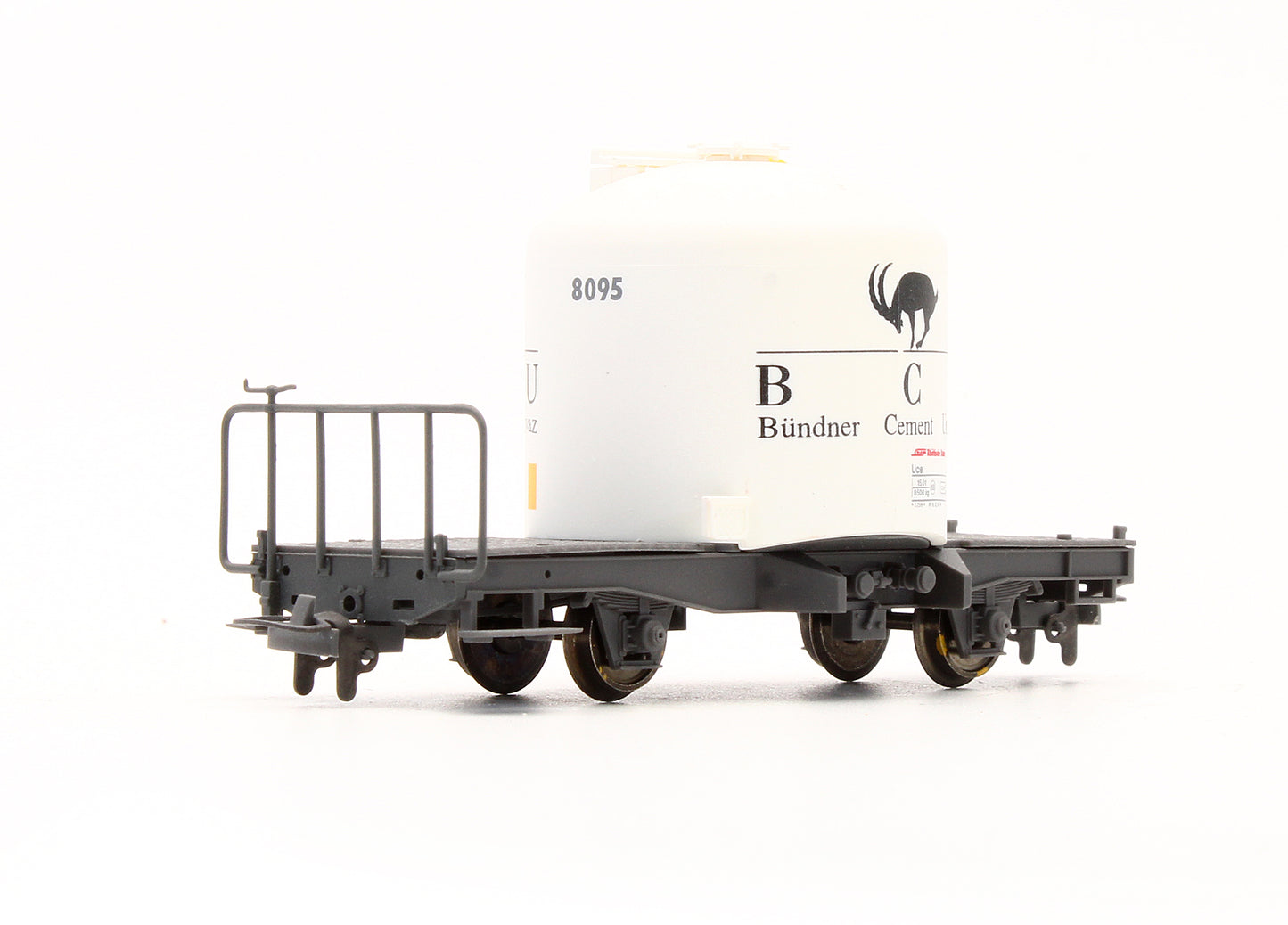 Pre-Owned 2260 145 RhB Uce 8095 BCU 'Mochrenkopf' Cement Wagon