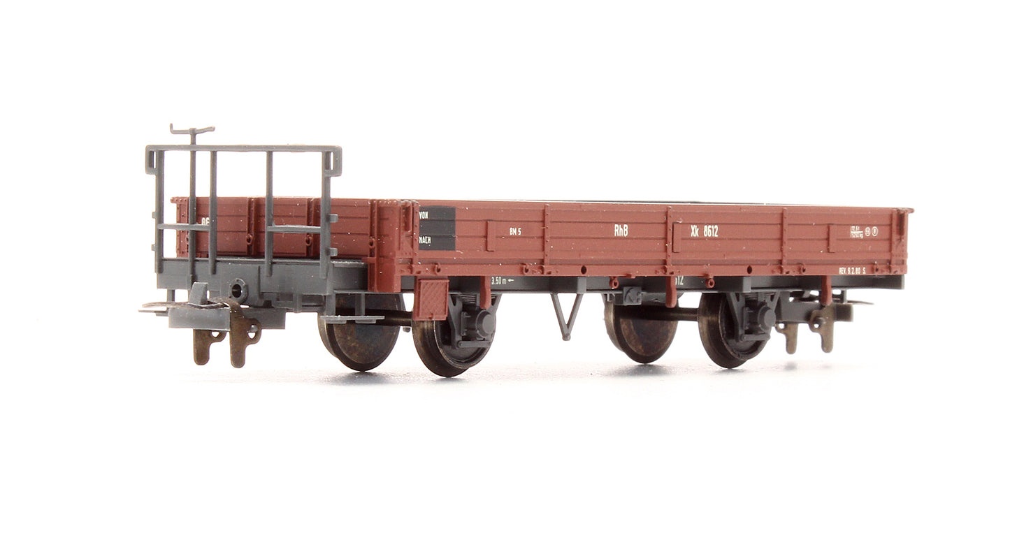 Pre-Owned 2268 192 RhB Xk 8612 Low Sided Wagon