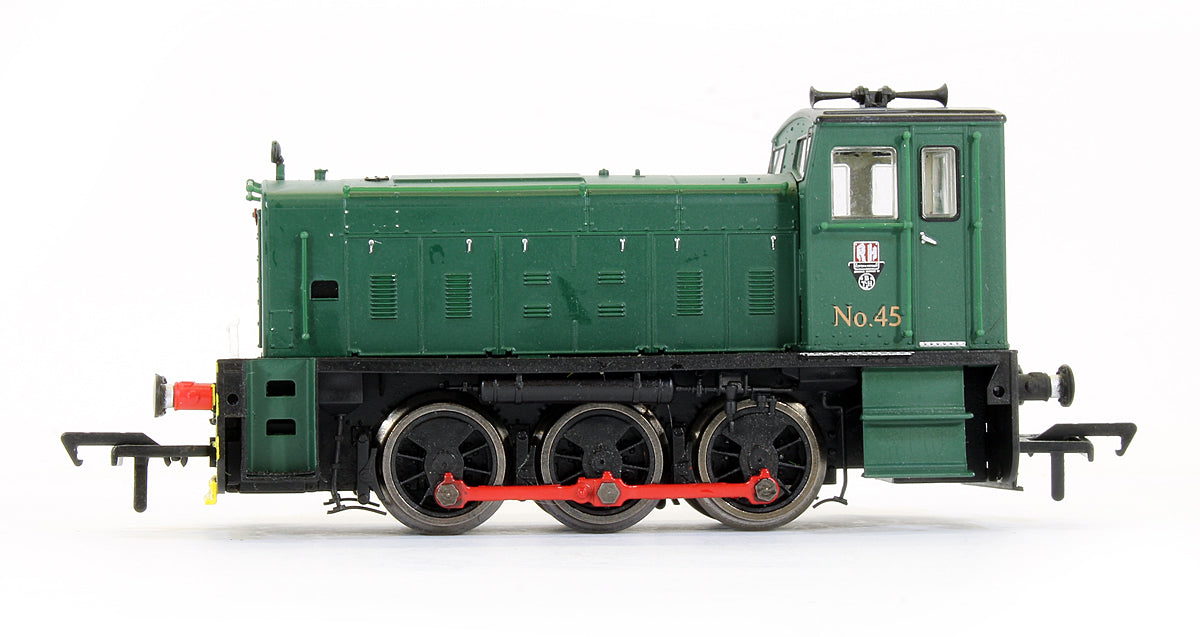 Pre-Owned Ruston 165DE NCB Green No.45 Diesel Locomotive