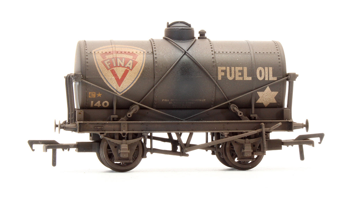 Pre-Owned 14 Ton Tank Wagon 'Fina' - Custom Weathered