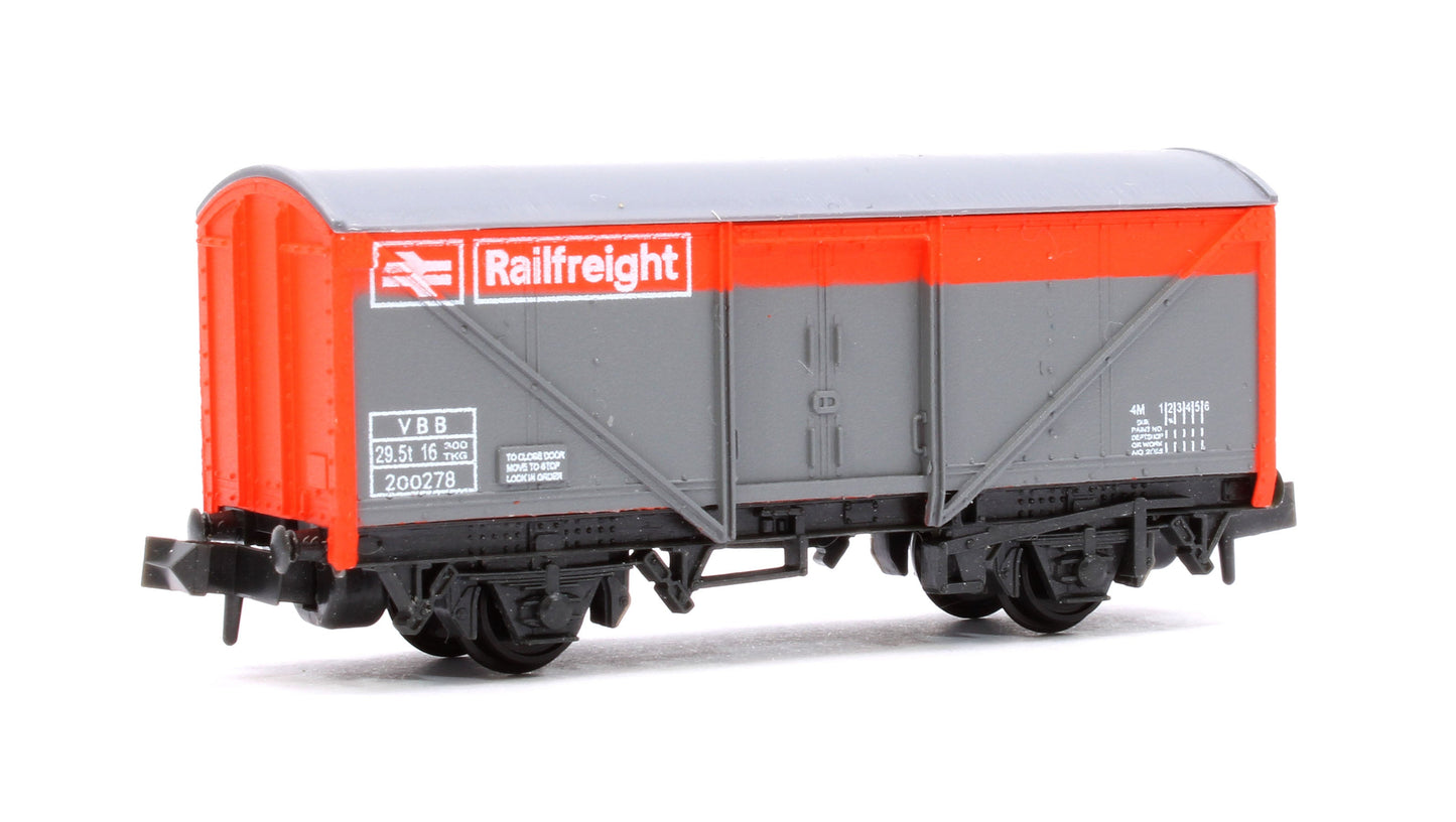 Pre-Owned NR12R Railfreight Van, BR red/grey, 15ft Wheelbase