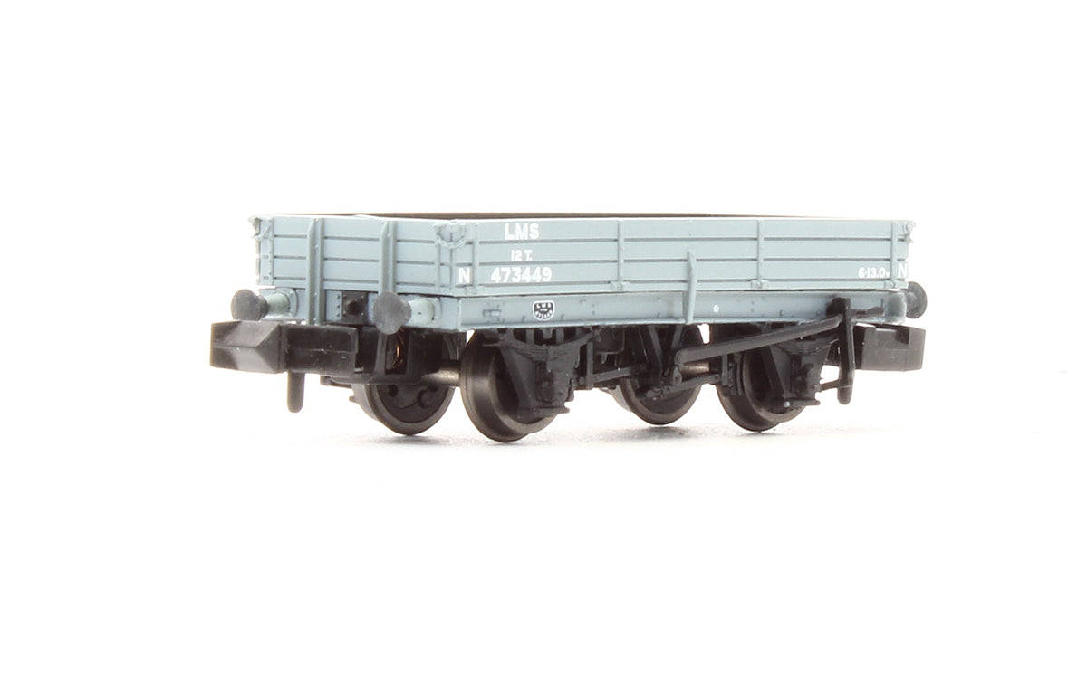 Pre-Owned RCH 3 Plank Wagon LMS Grey No.473449