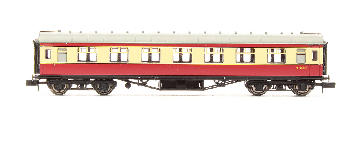 Pre-Owned Stanier Second Corridor Coach BR Crimson & Cream 'M1981M'
