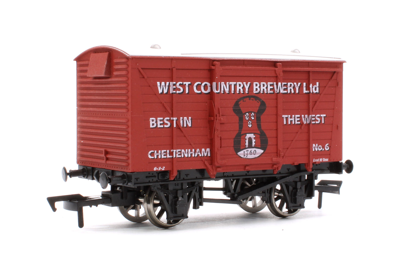 Pre-Owned 10T No.6 Vent Van 'West Country Brewery Ltd - Cheltenham' (Limited Edition for Burnham & District MRC)