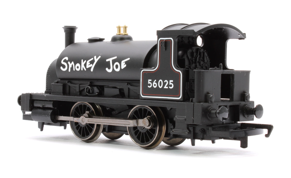 Locomotive RailRoad BR, Class 264 Pug, 0-4-0ST, 56025 Smokey Joe, Epoche 4/5, black Locomotive RailRoad BR, Class 264 Pug, 0-4-0ST, 56025 Smokey Joe, Epoche 4/5, black