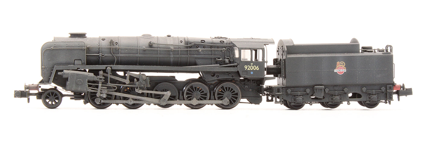 Pre-Owned 2S-013-005 BR Black 2-10-0 Class 9F '92006' Steam Locomotive - Weathered