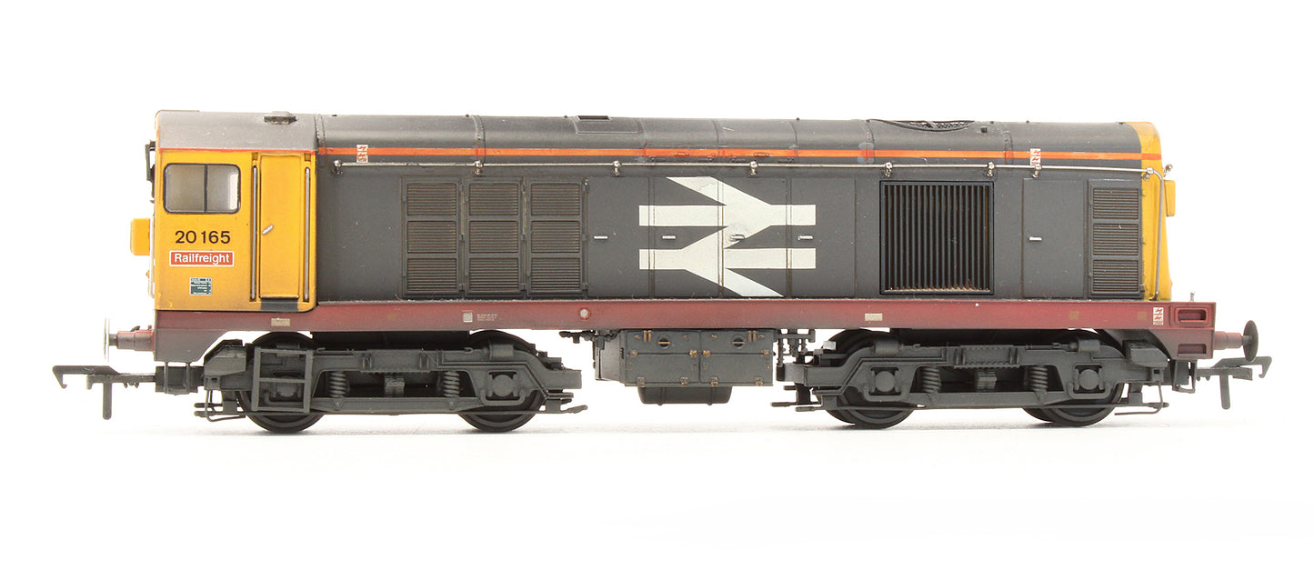 Pre-Owned Class 20165 Railfreight Diesel Locomotive - Renumbered & Custom Weathered