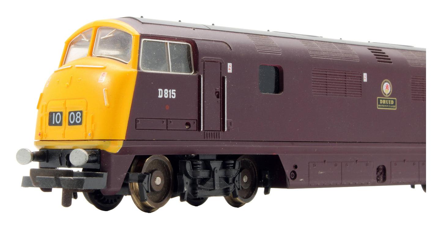 Pre-Owned BR Maroon Warship Class 42 D815 'Druid' Diesel Locomotive