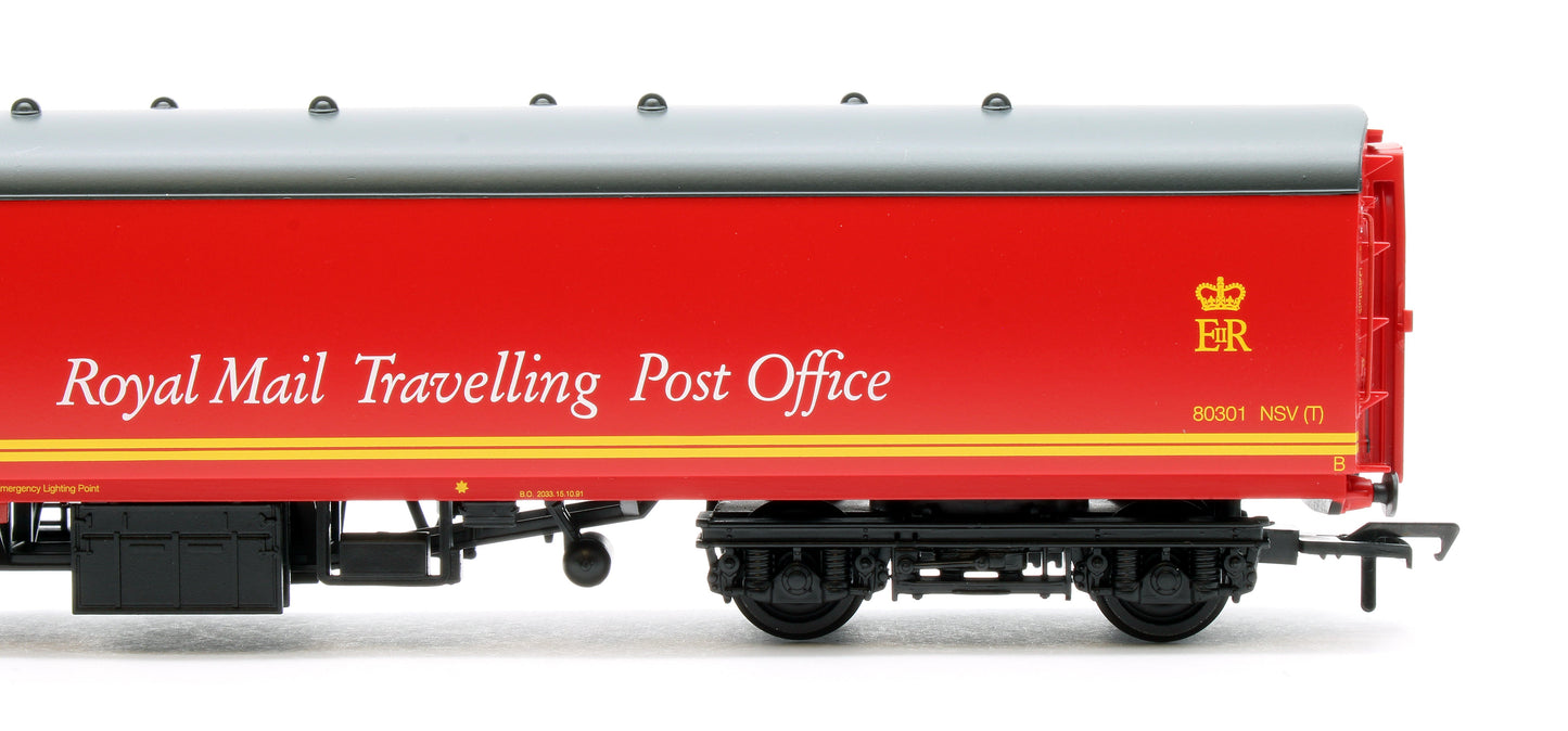 Pre-Owned BR Mk1 POS Post Office Sorting Van Royal Mail Travelling Post Office No. 80301