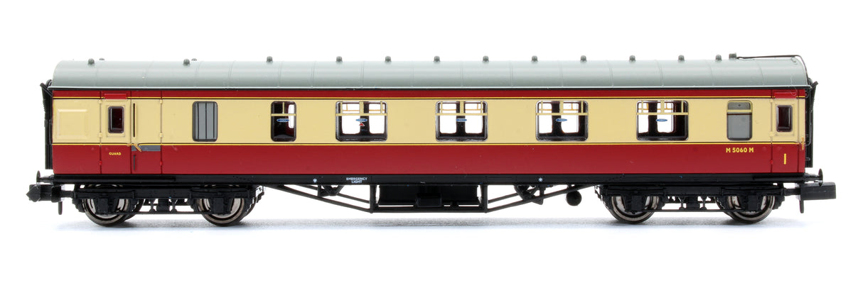 Pre-Owned Stanier Brake First Coach BR Crimson & Cream 'M5060M'
